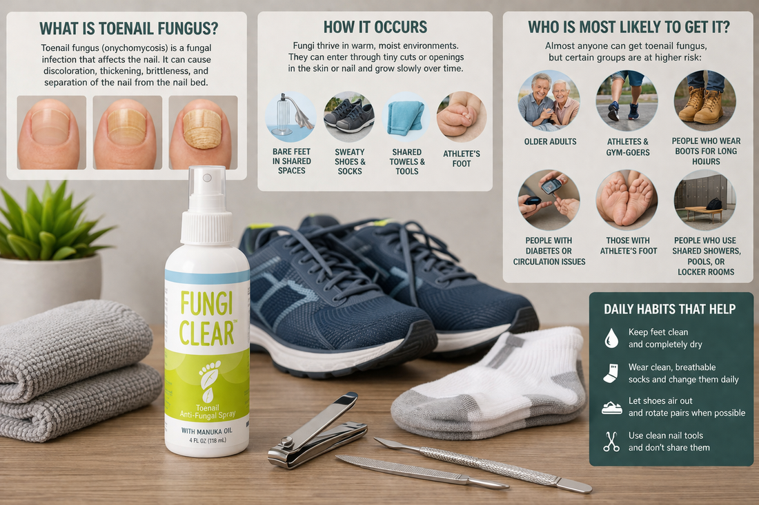 Who is Most at Risk of Toenail Fungus?