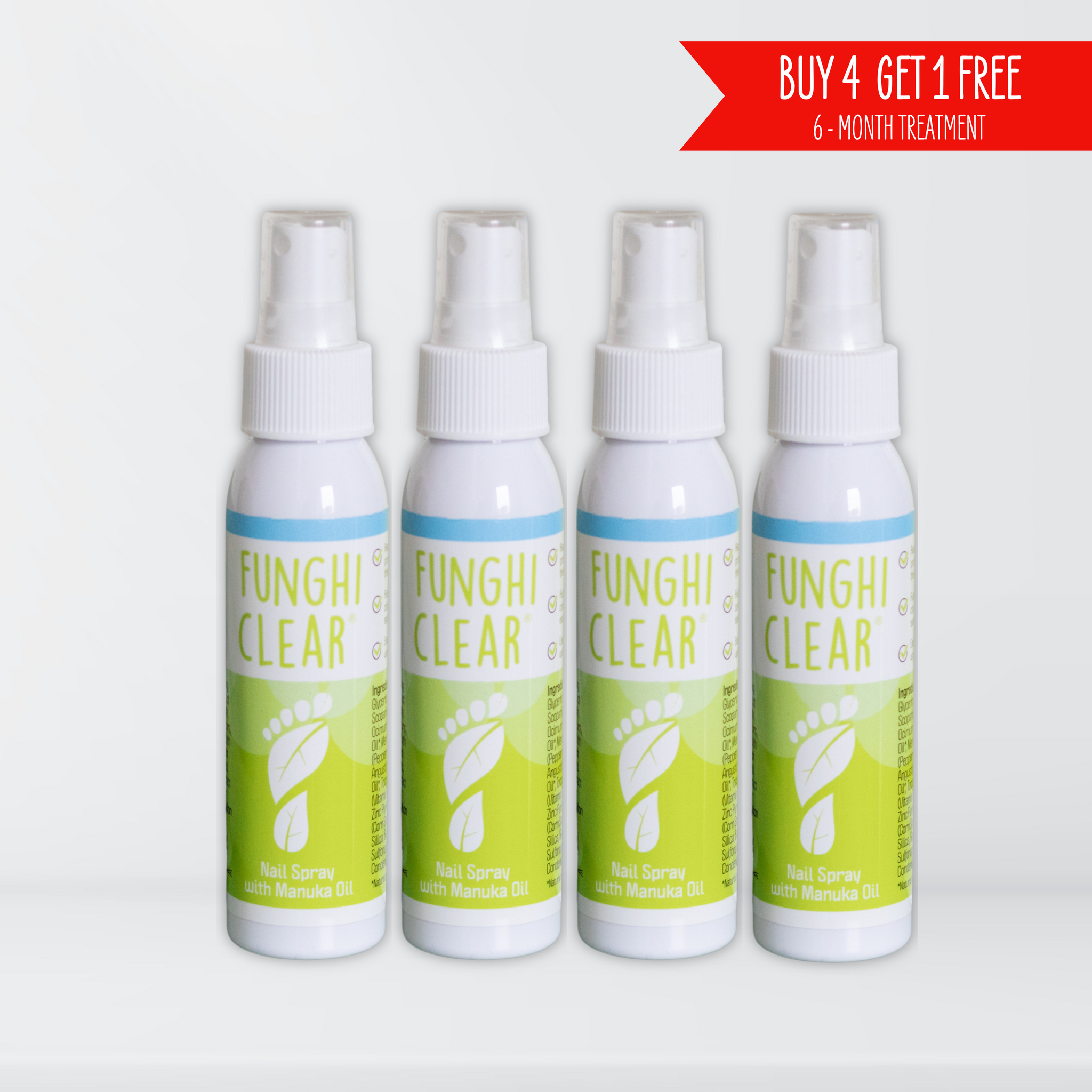 FunghiClear® Nail Spray | Manuka Oil Toenail Treatment