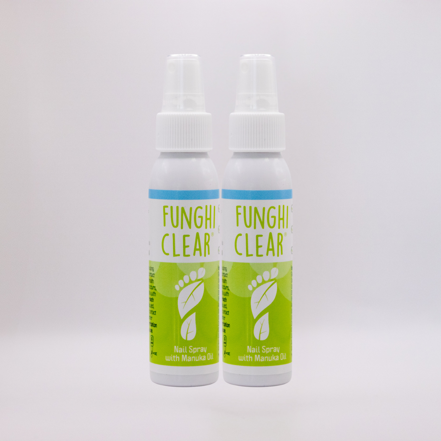 FunghiClear® 2-Pack - Nail Spray with Manuka Oil (2 x 3 fl oz)