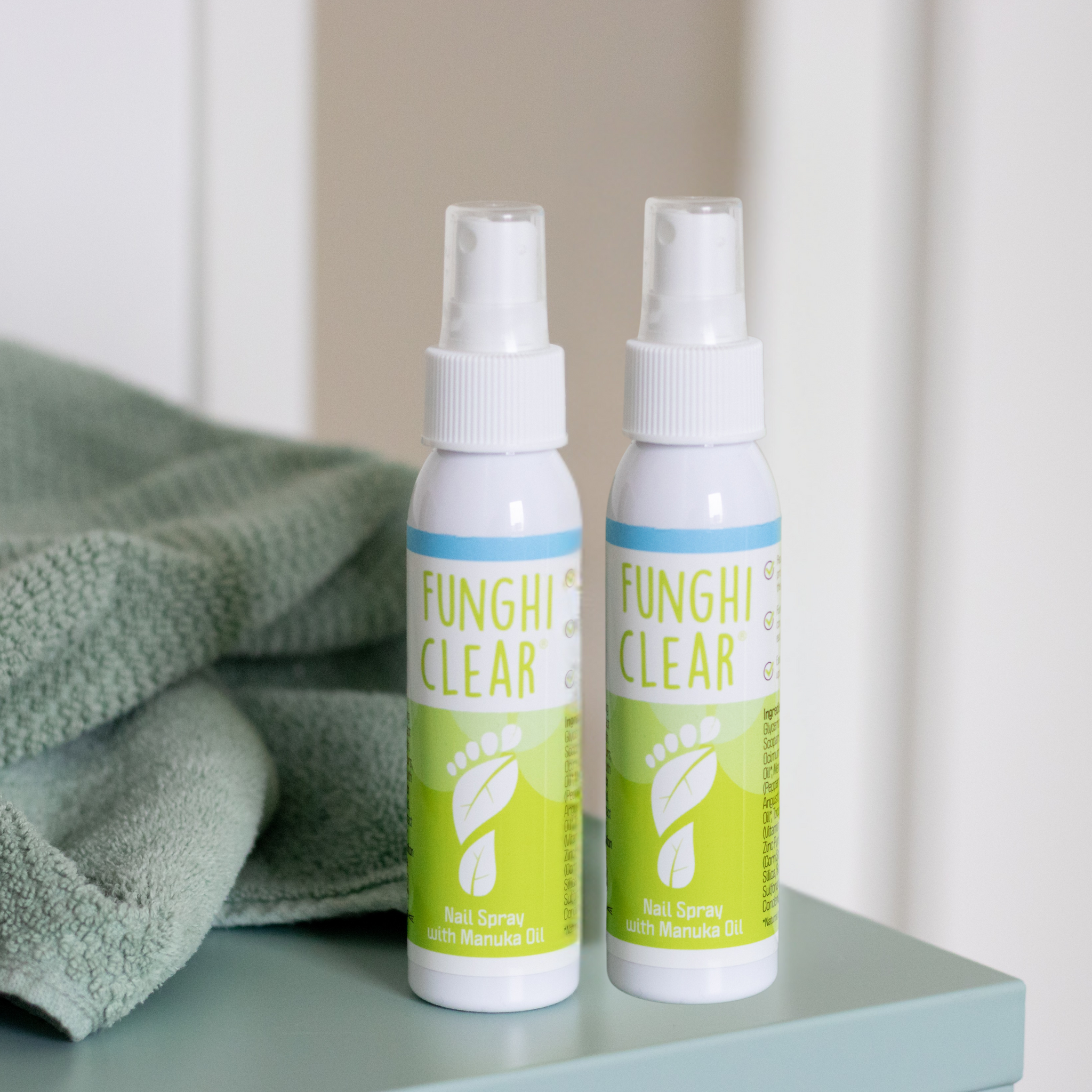FunghiClear® Nail Spray | Manuka Oil Toenail Treatment