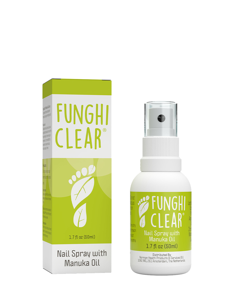FunghiClear® - Nail Spray with Manuka Oil - 1.7 fl / 50ml